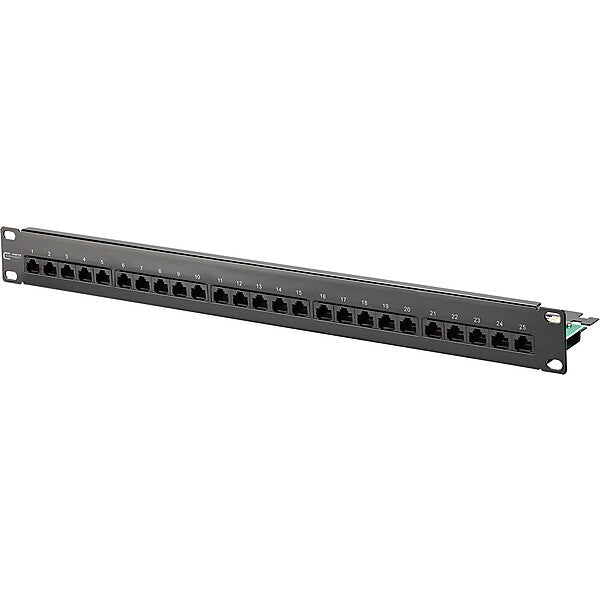 METZ CONNECT Patchfeld schwarz l UAE 25X8(4)Kat.3 130814-0203-E
